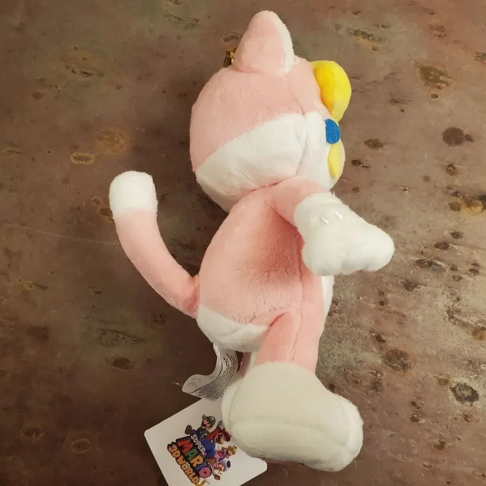 Plush - Neko Cat Princess Peach 10 inch (NEW) - Super Mario - Nintendo